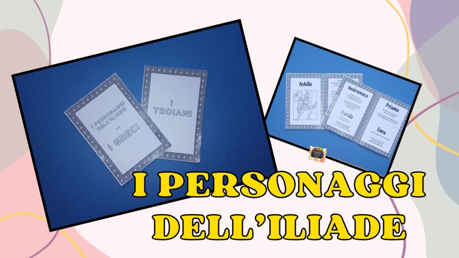 MINI BOOK I PERSONAGGI DELL'ILIADE