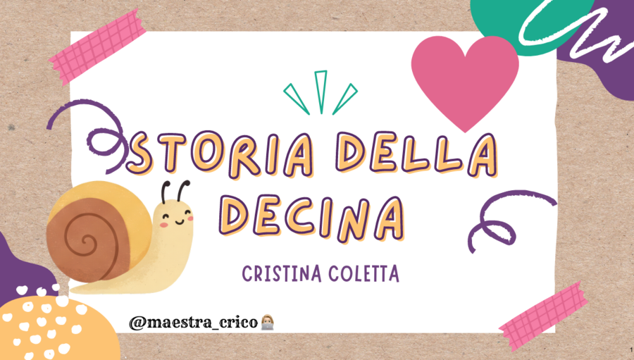 LA STORIA DELLA DECINA. La chiocciolina solitaria