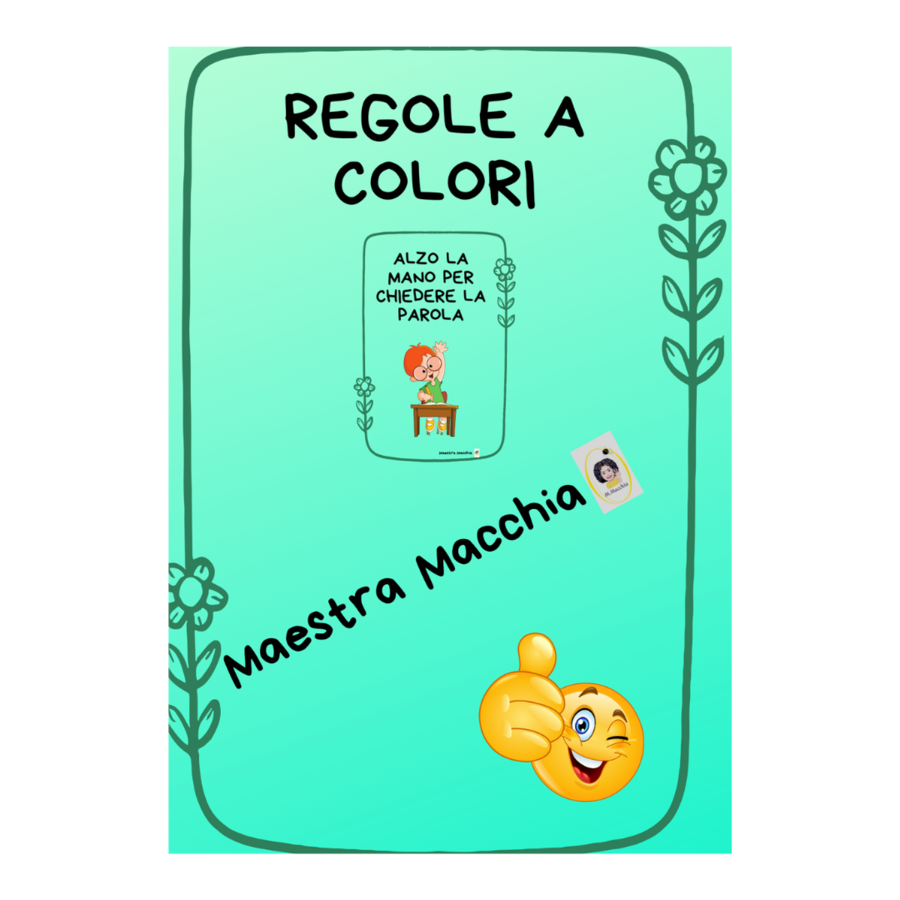 Regole a colori  di maestra Macchia