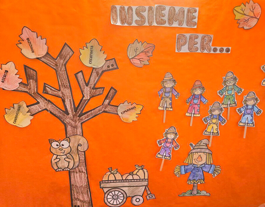 🌳 Set creativo d’Autunno – Albero, foglie e decorazioni stagionali