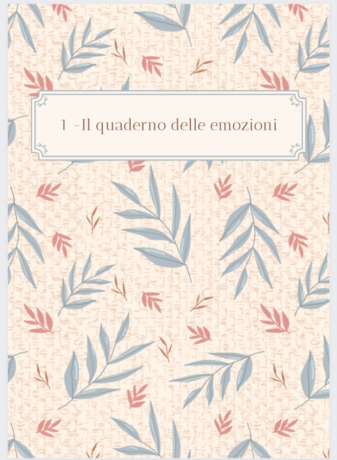 Il quaderno delle emozioni - la paura