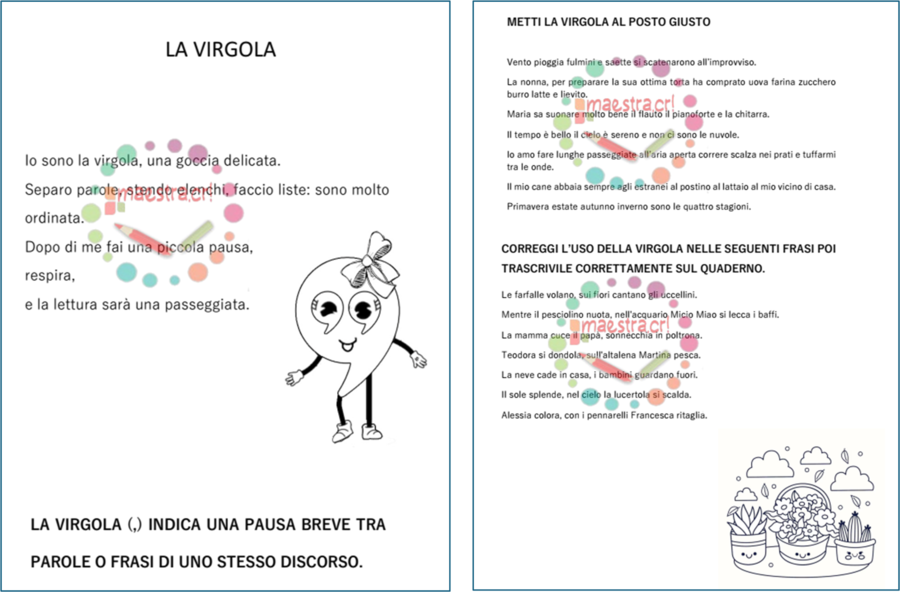 Conoscere la punteggiatura: la virgola