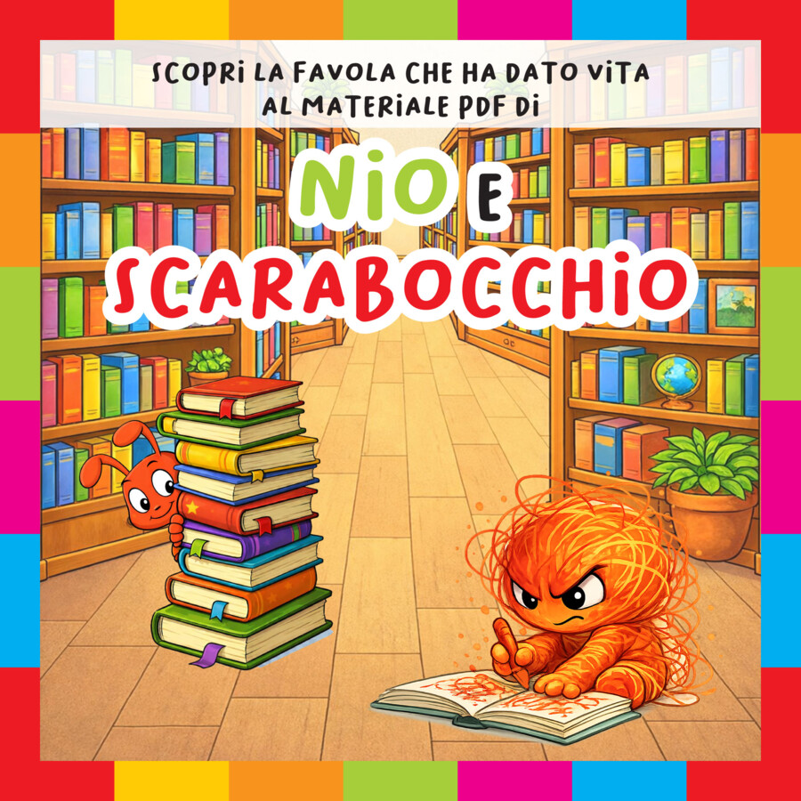 La nascita di Nio e Scarabocchio favola completa in PDF gratis