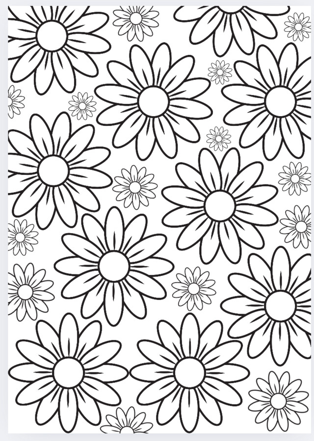 Disegni da colorare di primavera