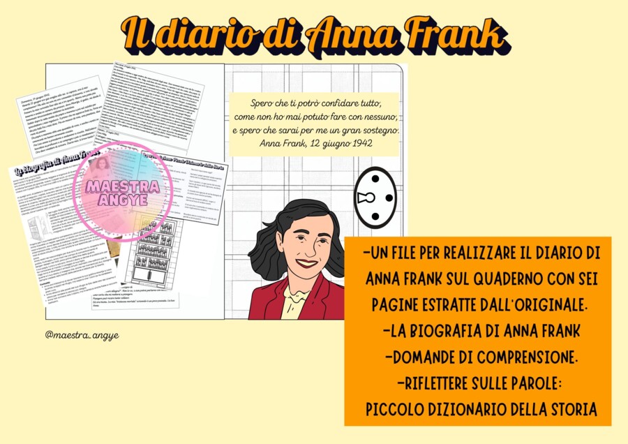 Percorso didattico sul Diario di Anna Frank: dalle pagine alla riflessione