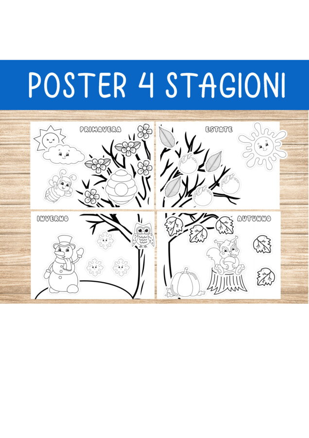 Poster 4 stagioni