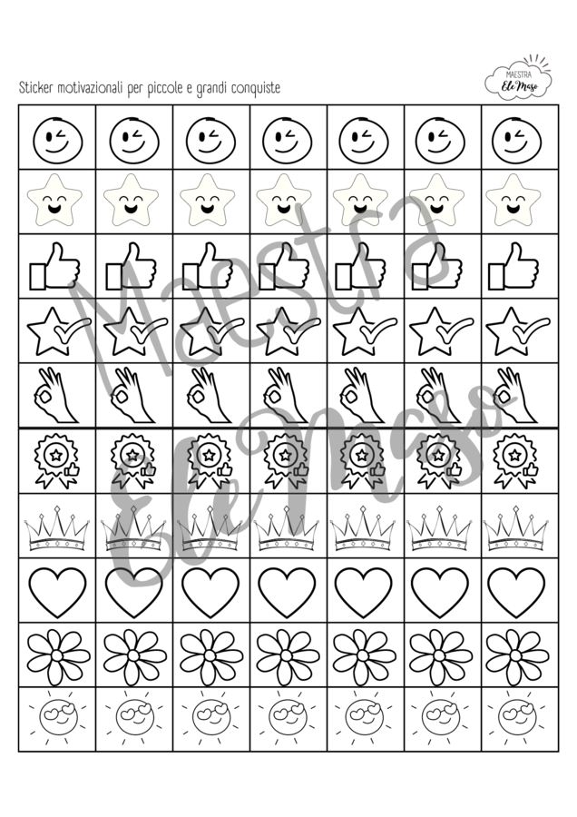 Calendario per la classe - da costruire e personalizzare