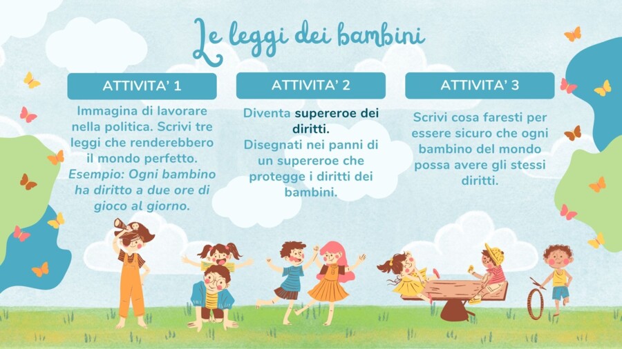 Giornata mondiale dei diritti dei bambini