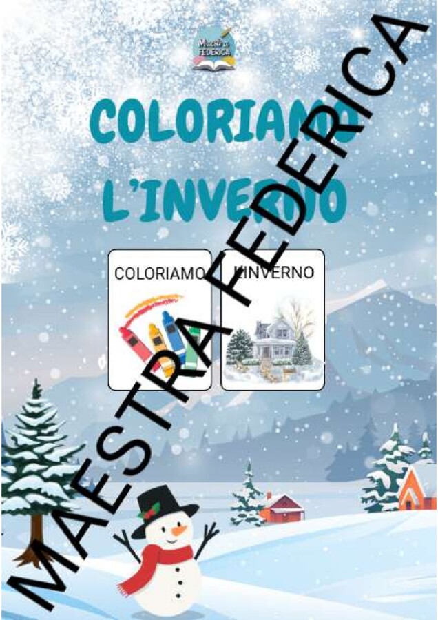 COLORIAMO L'INVERNO