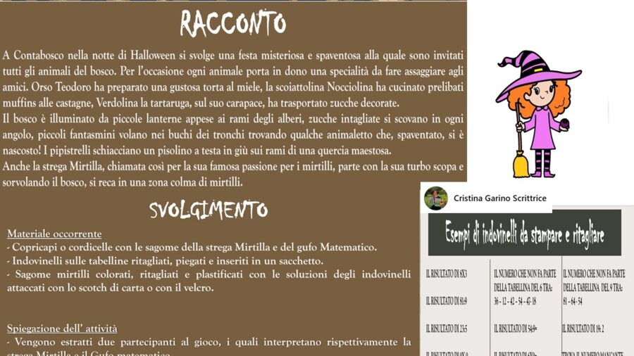 STREGA MIRTILLA E LA NOTTE DI HALLOWEEN