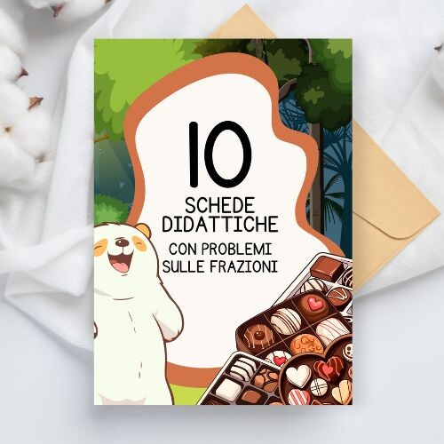 Problemi con le frazioni per la classe quarta