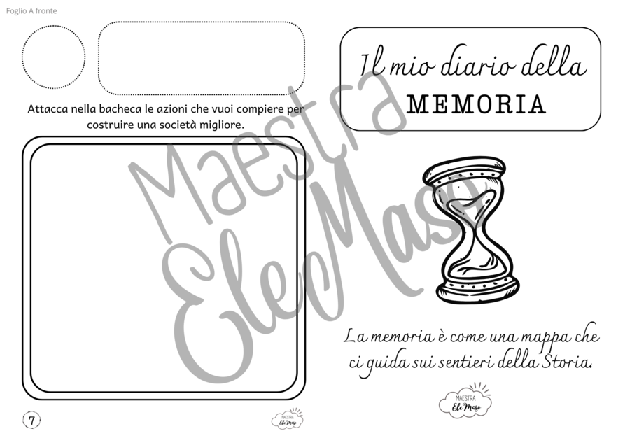 Il mio Diario della Memoria