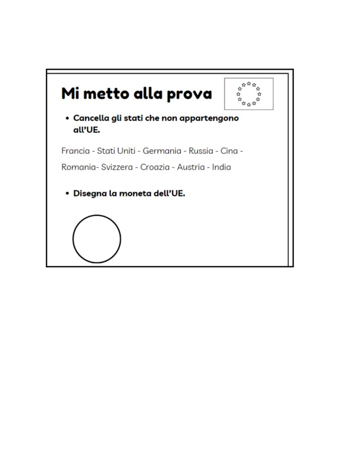 Mi metto alla prova: UE e ONU