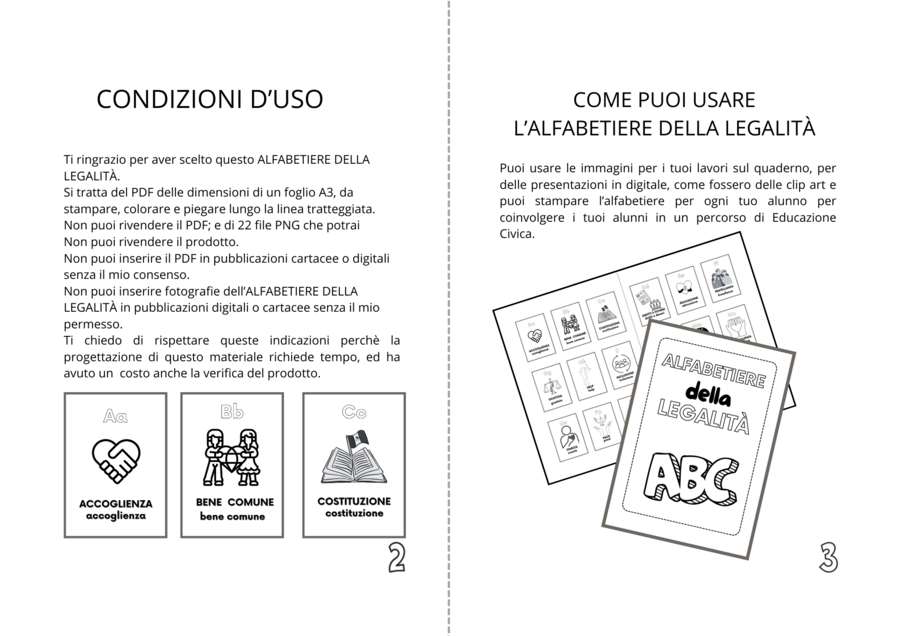 ALFABETIERE DELLA LEGALITÀ