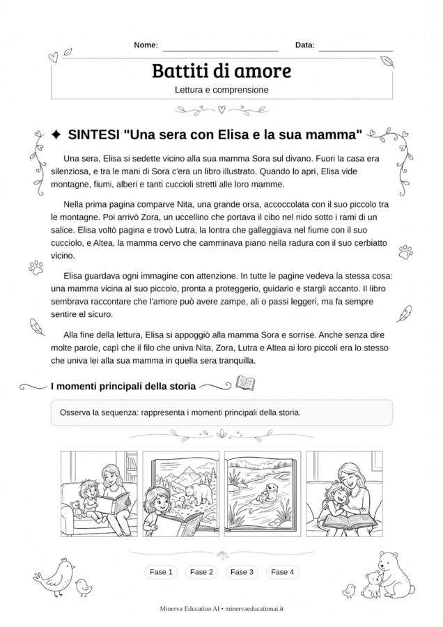 "Battiti di Amore" kit per la mamma