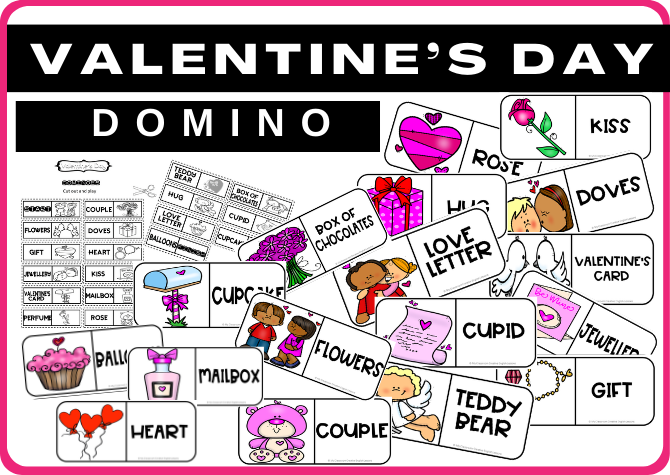 VALENTINE'S DAY - DOMINO GAME
