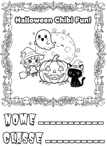 HALLOWEEN-Guida alla creazione di un COLORING Book con GEMINI e CANVA