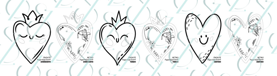 PaperSquishy salvacarta CUORE