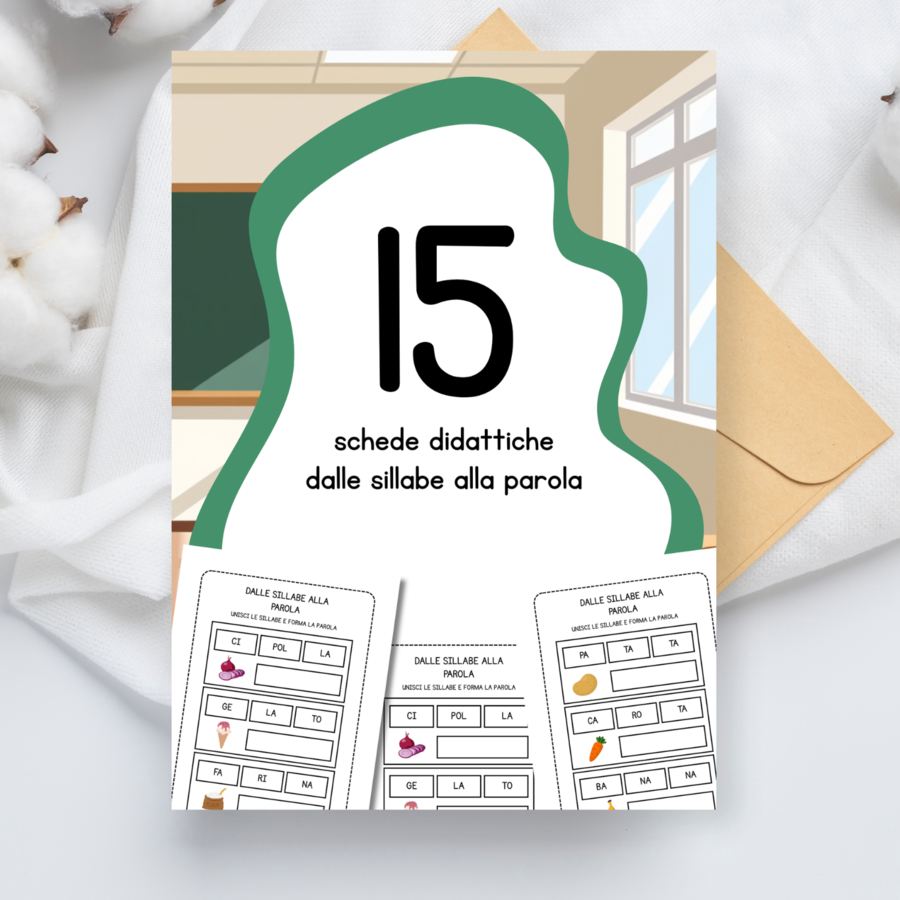 Dalle sillabe alle parole - schede didattiche