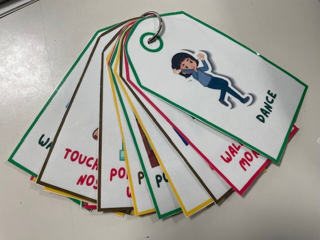Simon says - giochi inglese