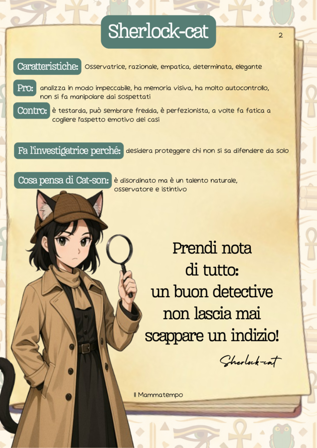 Indagine al museo egizio