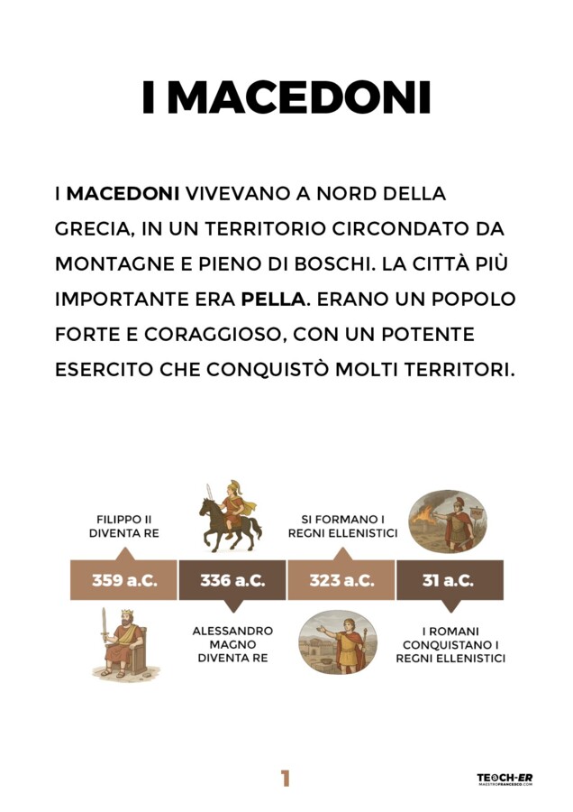 Storia Facile - I Macedoni