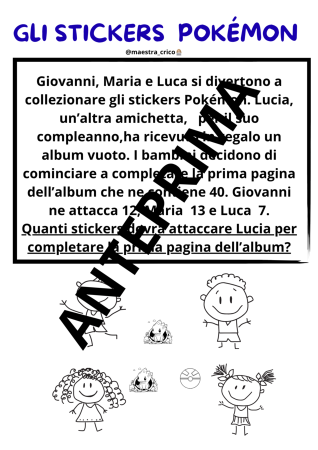 DIVERTIAMOCI A RISOLVERE ALCUNE SITUAZIONI...PROBLEMATICHE