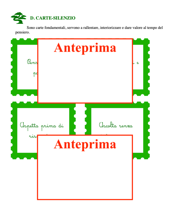 Le parole che contano Percorso di pensiero, parola e libertà per la scuola primaria