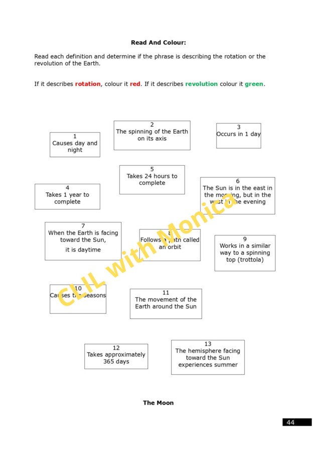 CLIL Science classe 5^