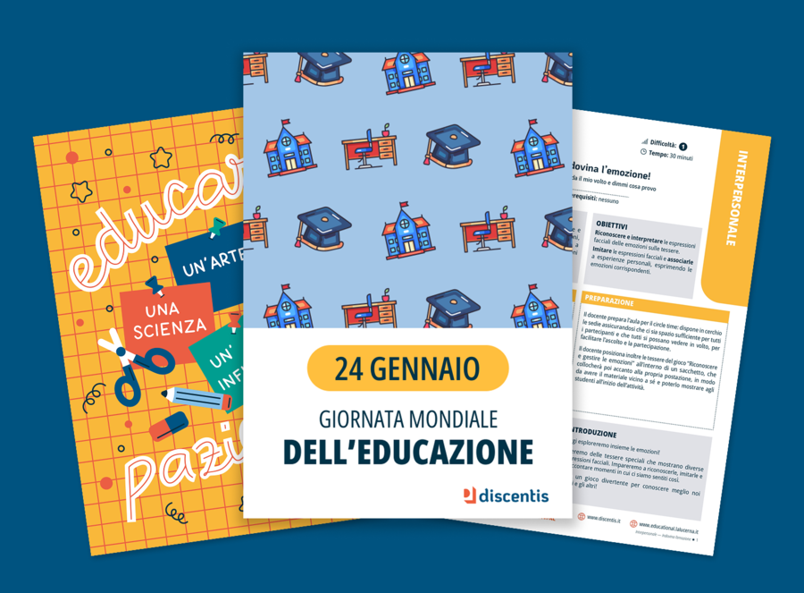 Giornata mondiale dell'educazione: spunti e schede didattiche a tema