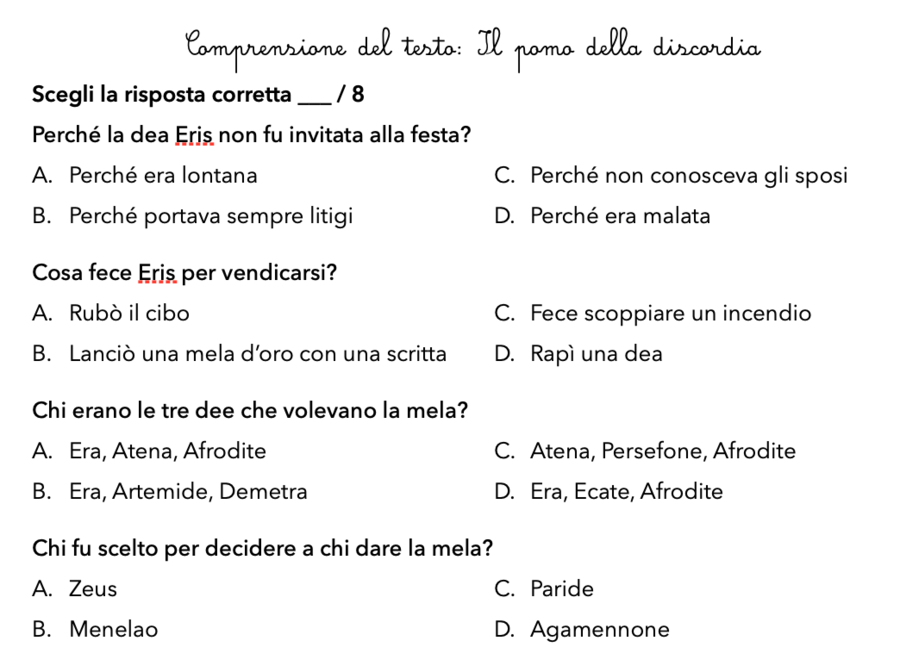 Il pomo della discordia