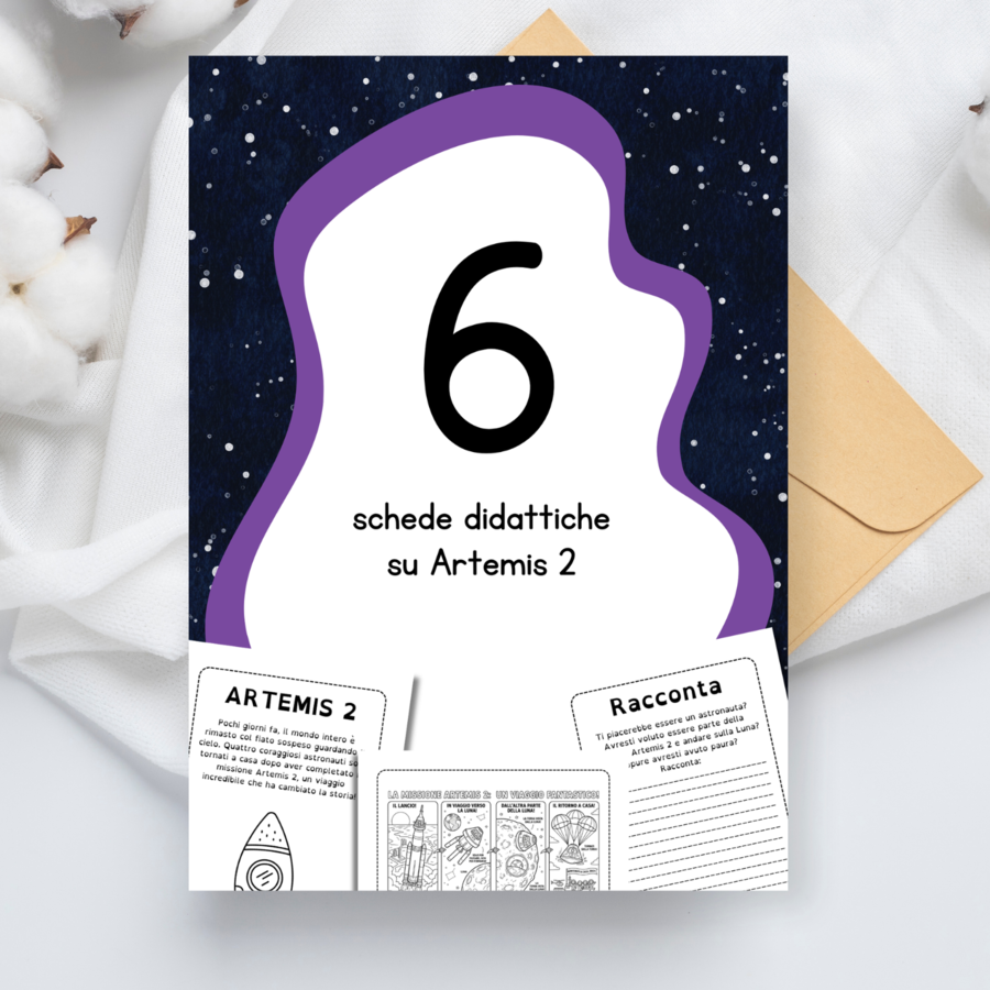 Artemis 2 schede didattiche per la scuola primaria