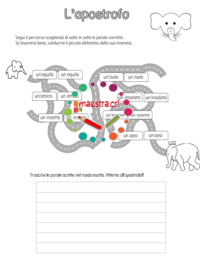 Ortografia - Il labirinto dell' Apostrofo