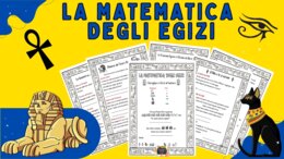 LA MATEMATICA DEGLI EGIZI - Schede di matematica e geometria per la classe 4^ -