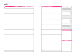 La BellAgenda 2025/2026 - Teacher Planner (Fucsia)