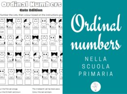 Ordinal numbers scuola primaria