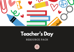 Teacher’s Day resource pack (with online activities)