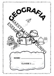 QUADERNO DI GEOGRAFIA CLASSE 1