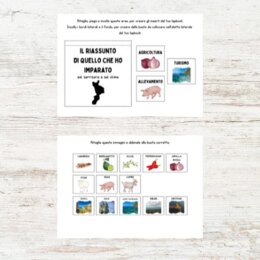 Lapbook Calabria scuola primaria da stampare