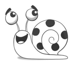 Coloriamo Max la lumachina