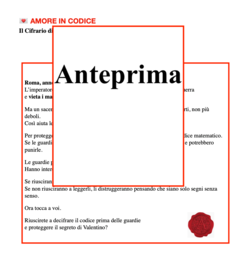 Il codice segreto di San Valentino; Laboratorio STEM di matematica, crittografia e pensiero computazionale classe 2-5