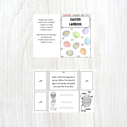 Easter Lapbook - Lapbook di Pasqua in inglese