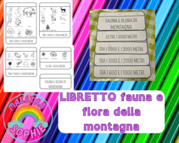Libretto fauna e flora della montagna