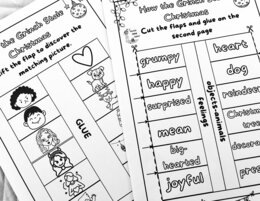 HOW THE GRINCH STOLE CHRISTMAS: VOCABULARY WORKSHEET