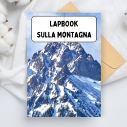 Lapbook sulla montagna da stampare