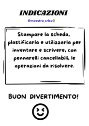 ALLENAMENTO DI CALCOLI IN PISCINA