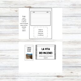 Lapbook Micenei classe quinta