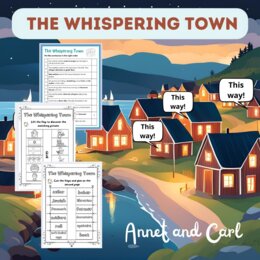 Giornata della Memoria: The Whispering Town – Sequencing & Vocabulary Worksheets