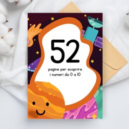 Viaggio nel mondo dei numeri da 0 a 10 - Schede didattiche di matematica per la classe prima