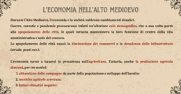 Economia e cultura nell'Alto Medioevo - presentazione digitale